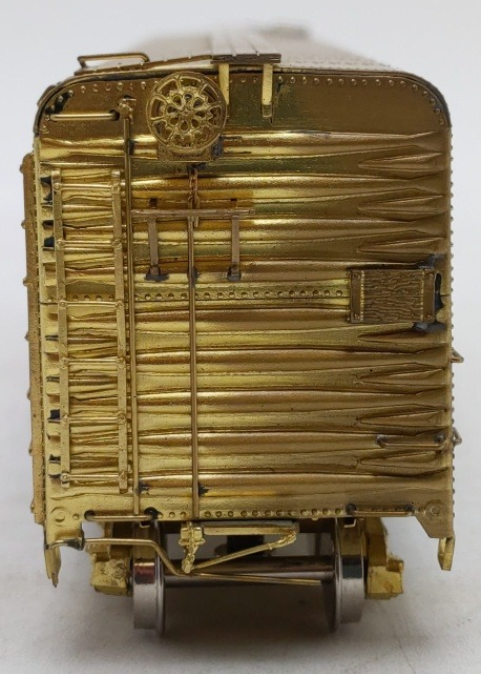 Railworks X-32D HO BRASS PRR 50' Round Roof Boxcar w/ Single Door-Unpainted EX/Box