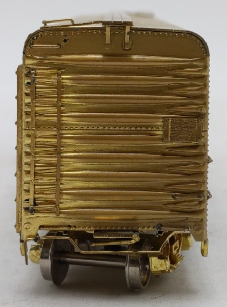 Railworks X-32D HO BRASS PRR 50' Round Roof Boxcar w/ Single Door-Unpainted EX/Box
