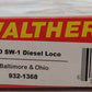 Walthers 932-1368 HO B&O EMD SW-1 Diesel Locomotive #8401 EX/Box
