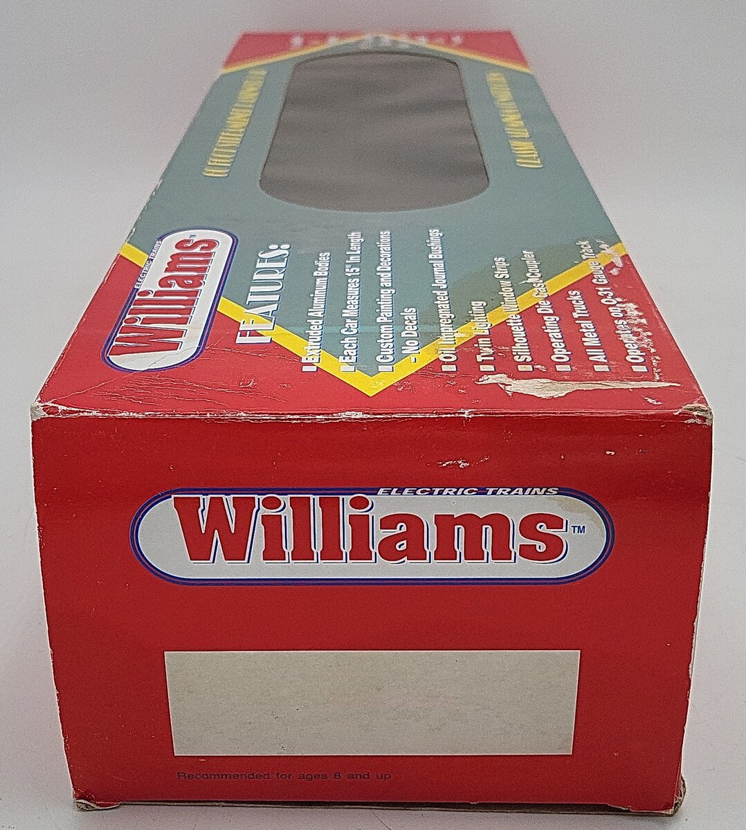 Williams O Gauge Western Pacific Aluminum Stockton Observation Car LN/Box