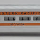 Williams O Gauge Western Pacific Aluminum Stockton Observation Car LN/Box