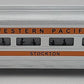 Williams O Gauge Western Pacific Aluminum Stockton Observation Car LN/Box