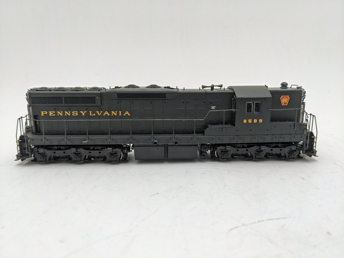 Proto 2000 8098 HO Scale Pennsylvania Powered SD7 Diesel Locomotive #8589 EX/Box