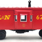 MTH 30-7712 O New York Central Pacemaker Bay Window Caboose #21574 (Custom)/Box