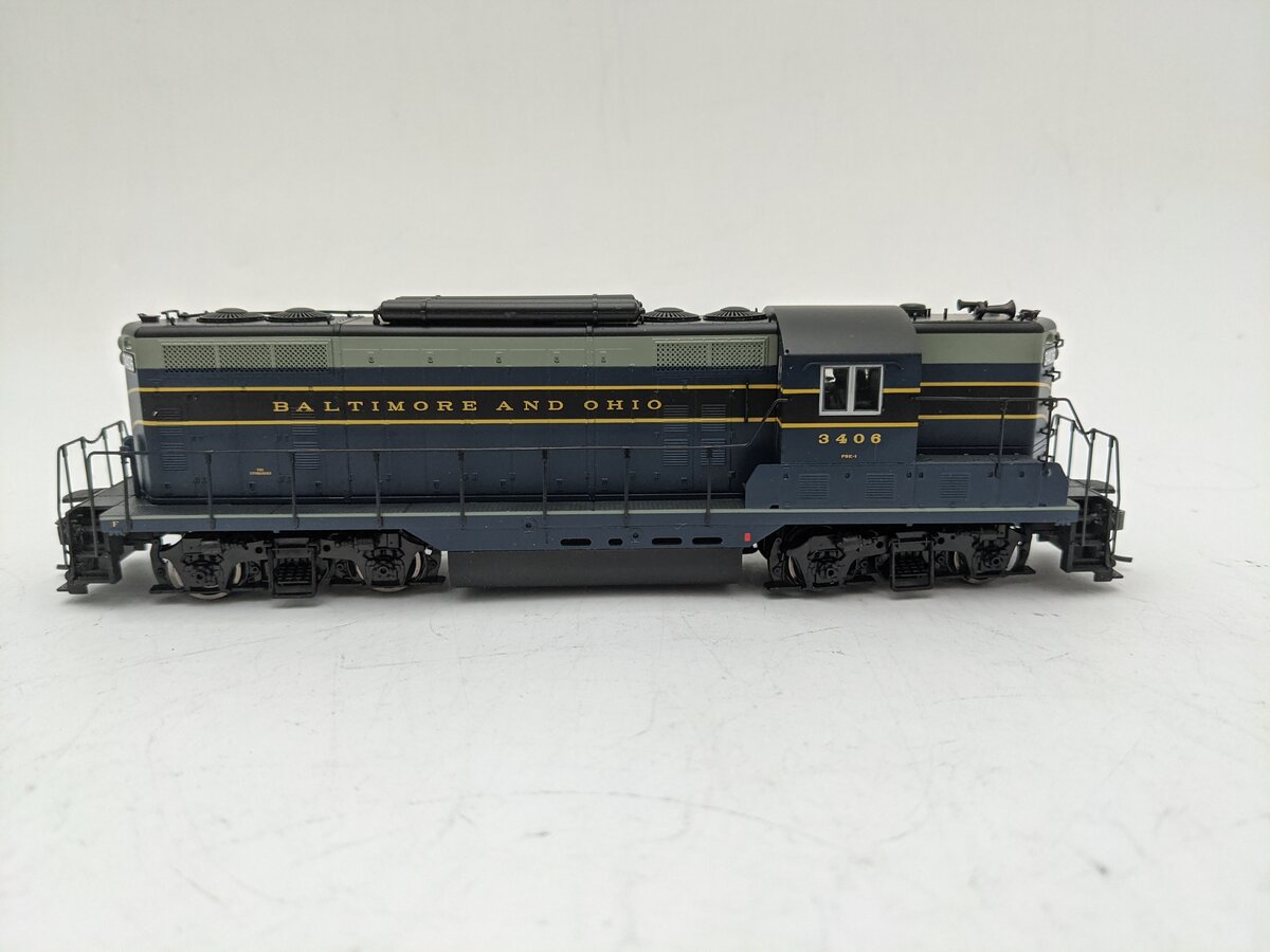 Proto 2000 23245 HO Scale Baltimore & Ohio EMD GP7 Diesel Locomotive #3406 EX/Box