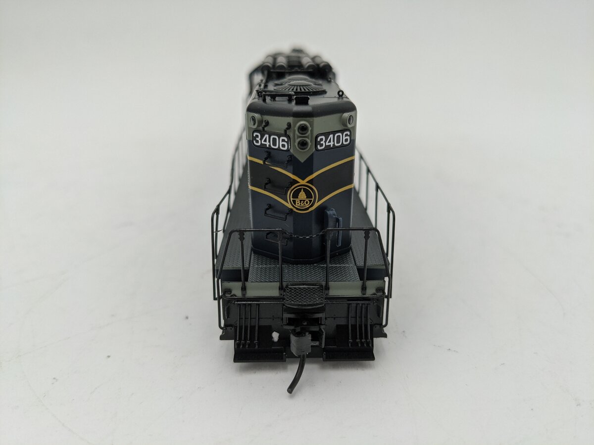 Proto 2000 23245 HO Scale Baltimore & Ohio EMD GP7 Diesel Locomotive #3406 EX/Box