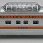 Williams O Gauge Western Pacific Aluminum Bieber Vista Dome Car LN/Box