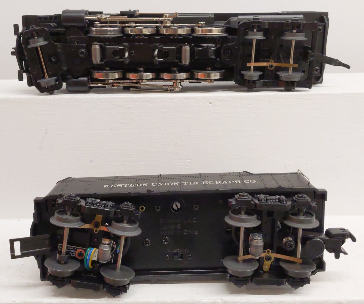 Lionel 6-28665 O Gauge Western Union 2-8-4 Steam Locomotive #665 EX/Box