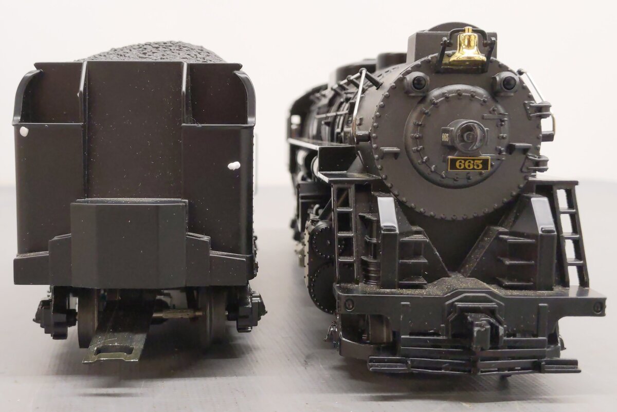 Lionel 6-28665 O Gauge Western Union 2-8-4 Steam Locomotive #665 EX/Box