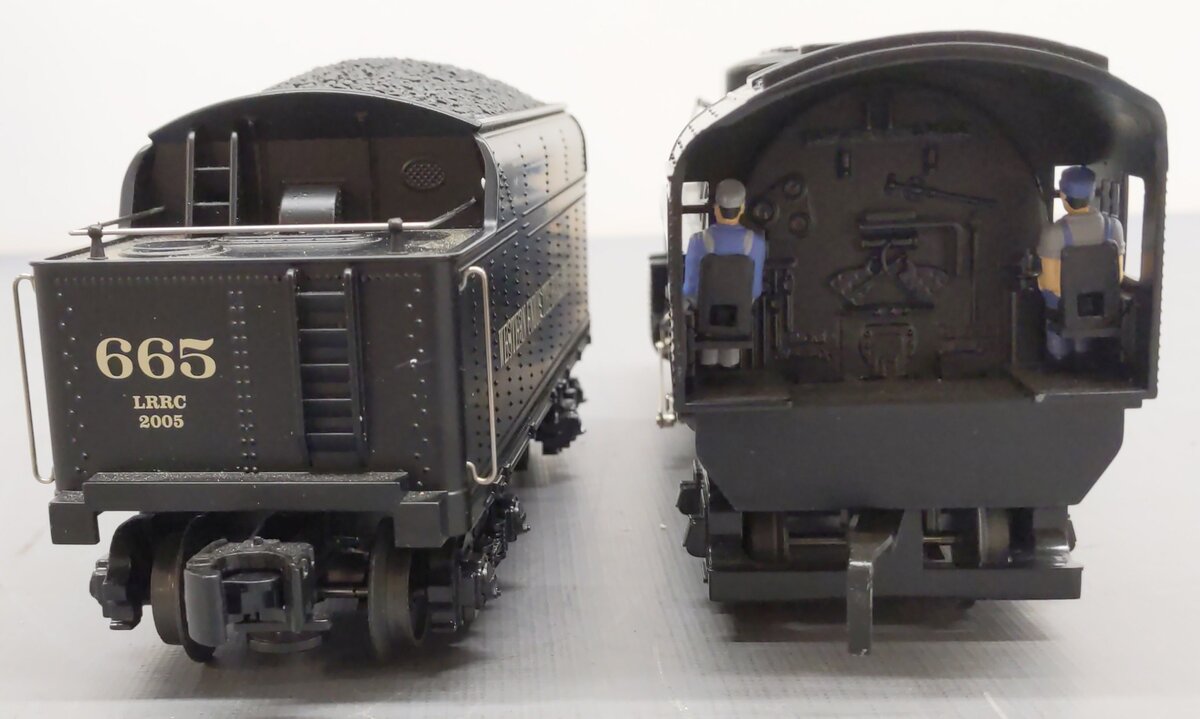 Lionel 6-28665 O Gauge Western Union 2-8-4 Steam Locomotive #665 EX/Box