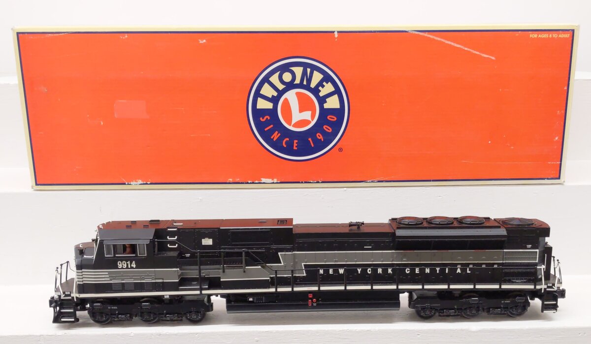 Lionel 6-18297 O New York Central SD-80 Diesel Locomotive #9914 EX/Box