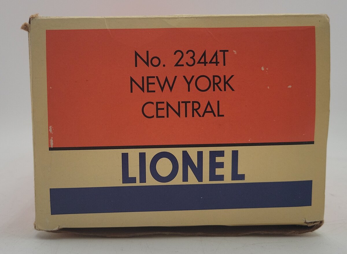 Lionel 6-38310  O Gauge New York Central F-3 Powered A Diesel Locomotive #2344 EX/Box