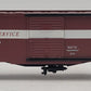 Menards  O Gauge Pennsylvania Railroad Merchandise Service Boxcar #3693 EX