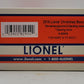 Lionel 6-82954 O 2016 Lionel Christmas Boxcar EX/Box