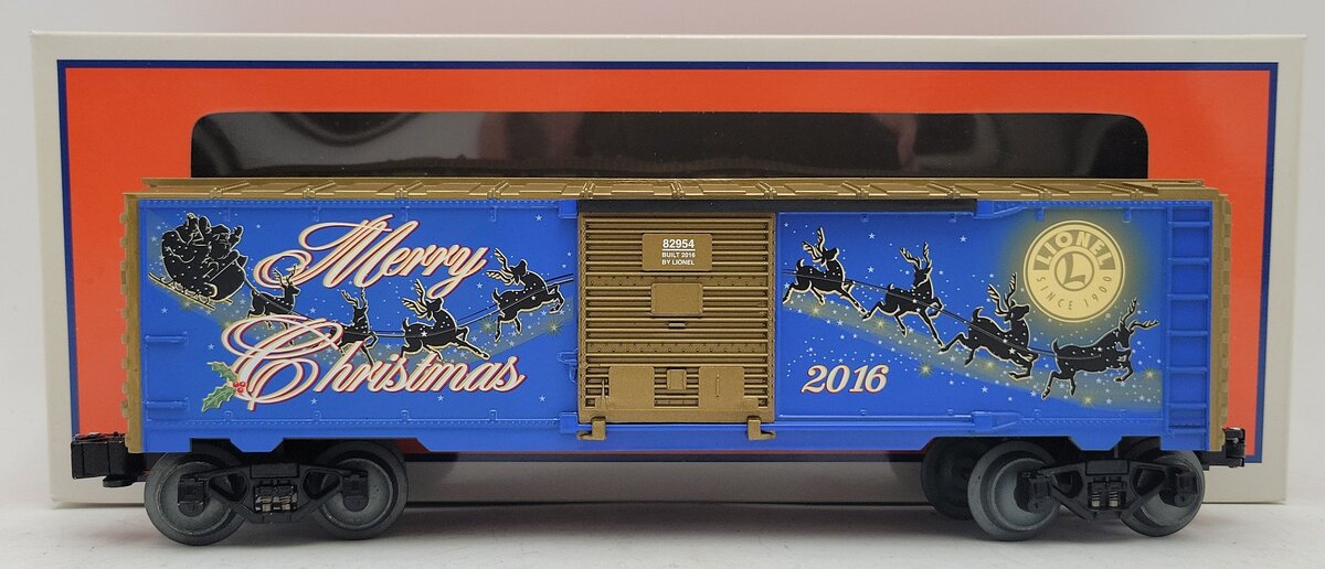 Lionel 6-82954 O 2016 Lionel Christmas Boxcar EX/Box