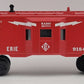 Lionel 6-9184 O Gauge Erie Bay Window Illuminated Caboose #9184 EX/Box