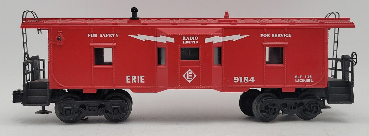 Lionel 6-9184 O Gauge Erie Bay Window Illuminated Caboose #9184 EX/Box