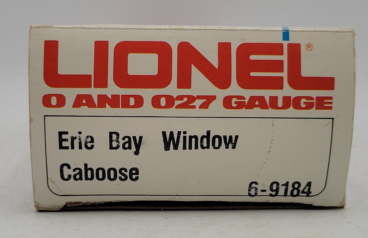 Lionel 6-9184 O Gauge Erie Bay Window Illuminated Caboose #9184 EX/Box