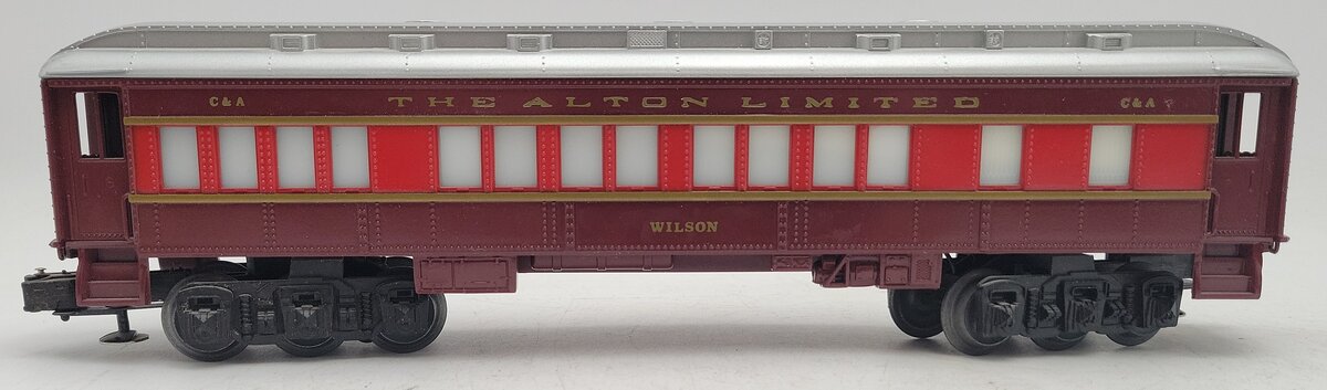 Lionel 6-9556 O Gauge Chicago & Alton "Wilson" Passenger Car/Box