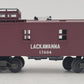 Lionel 6-17604 O Gauge Delaware, Lackawanna & Western Standard Caboose/Box