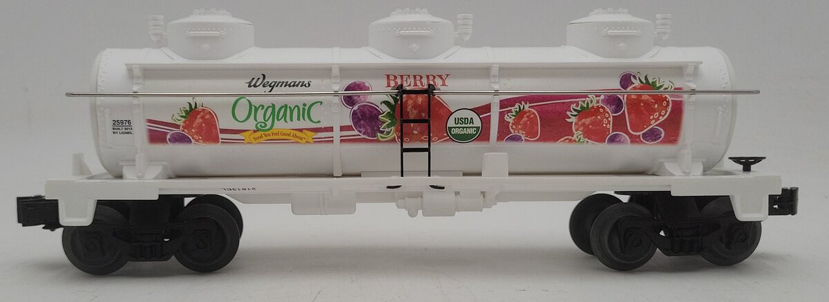 Lionel 6-25976 O Gauge Wegmans 3-Dome Tank Car #25976 EX/Box
