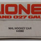 Lionel 6-9360 O Gauge National Hockey League Boxcar VG/Box