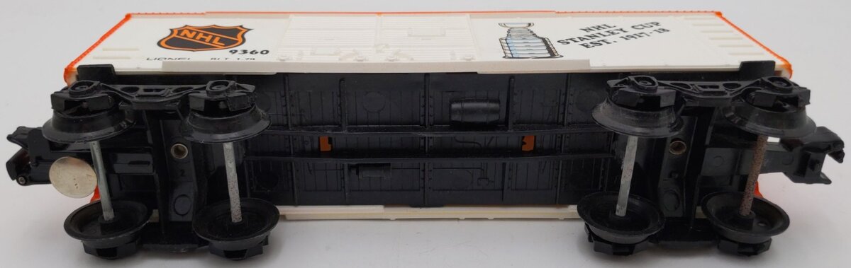 Lionel 6-9360 O Gauge National Hockey League Boxcar VG/Box