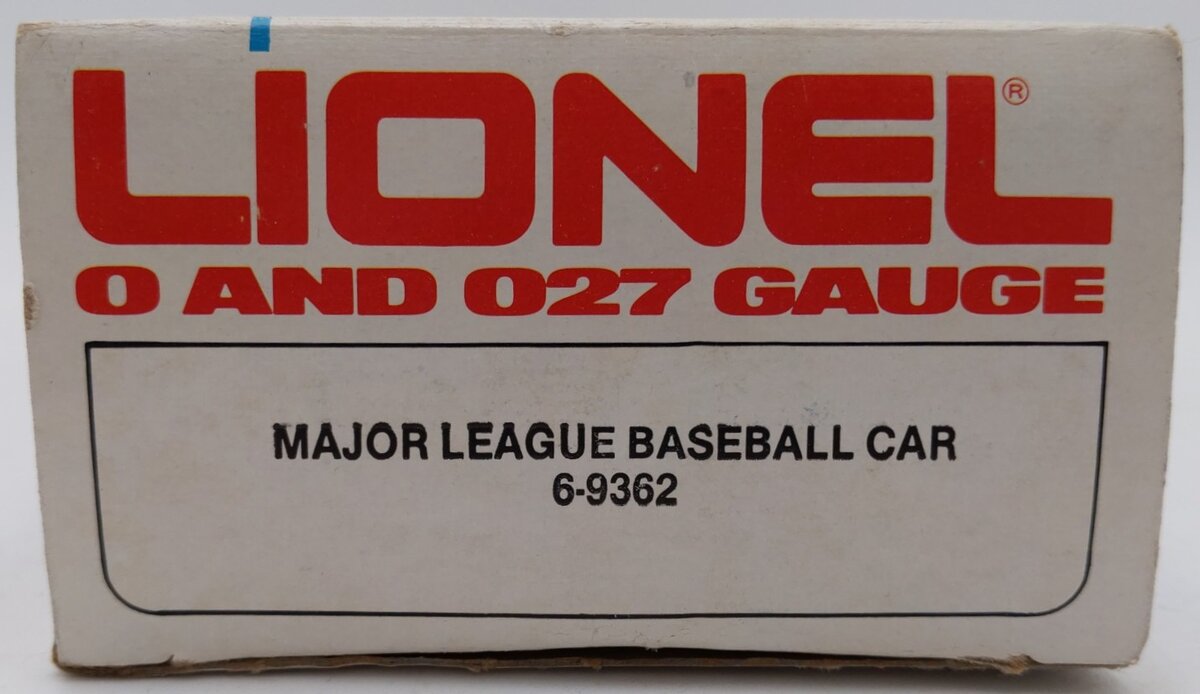 Lionel 6-9362 O Major League Baseball Car EX/Box