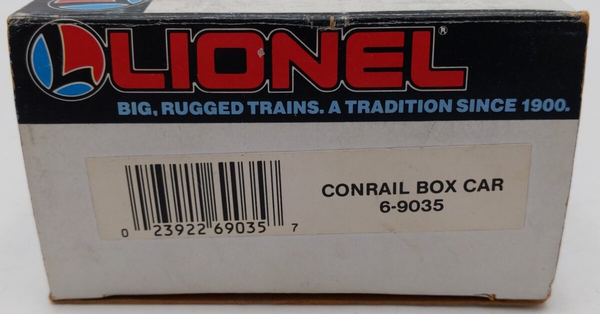 Lionel 6-9035 O Gauge Conrail Boxcar VG/Box