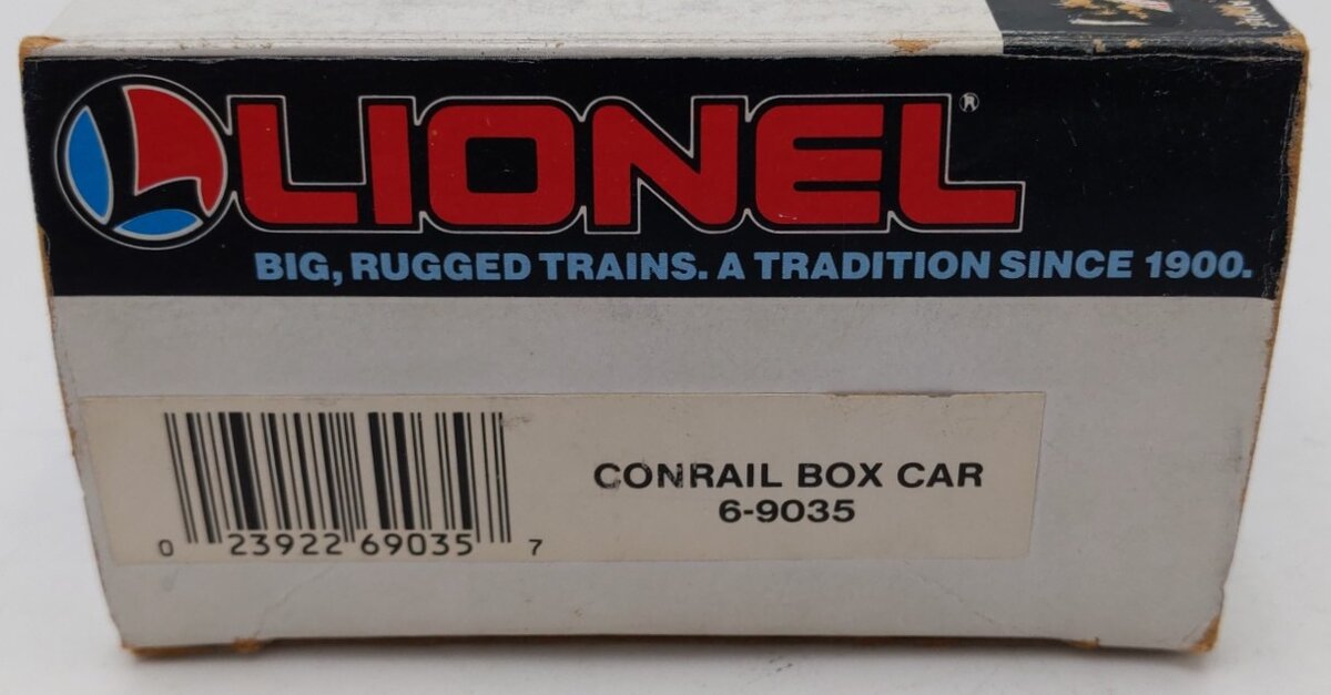 Lionel 6-9035 O Gauge Conrail Boxcar VG/Box