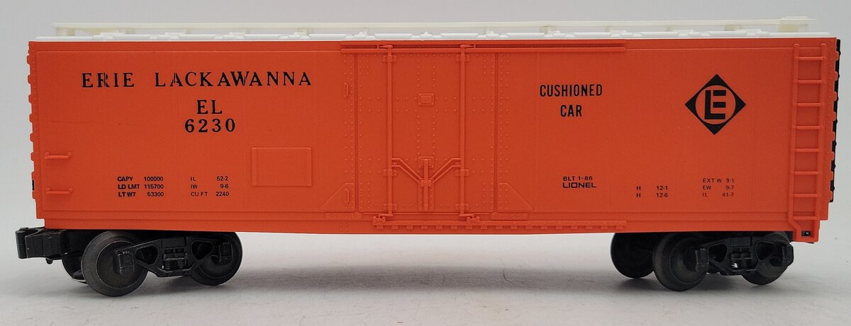Lionel 6-6230 O Gauge Erie Lackawanna Refrigerator Car #6230 VG/Box