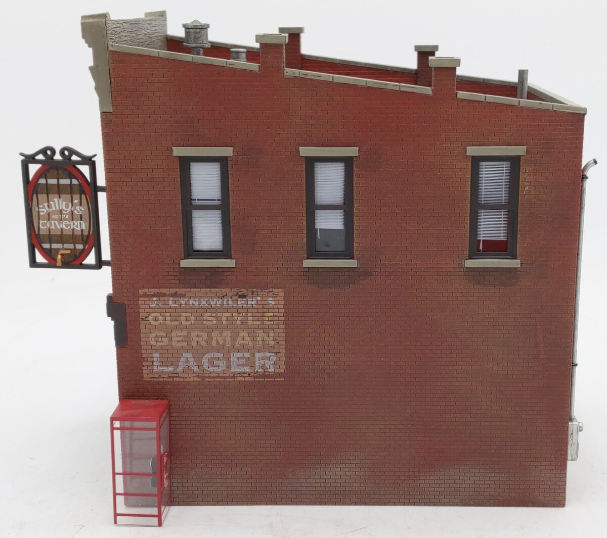 Woodland Scenics BR5850 O Scale Built-&-Ready Sully's Tavern Building EX/Box