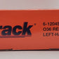 Lionel 6-12045 O36 Left Hand Remote-Control FasTrack Curved Switch Turnout EX/Box