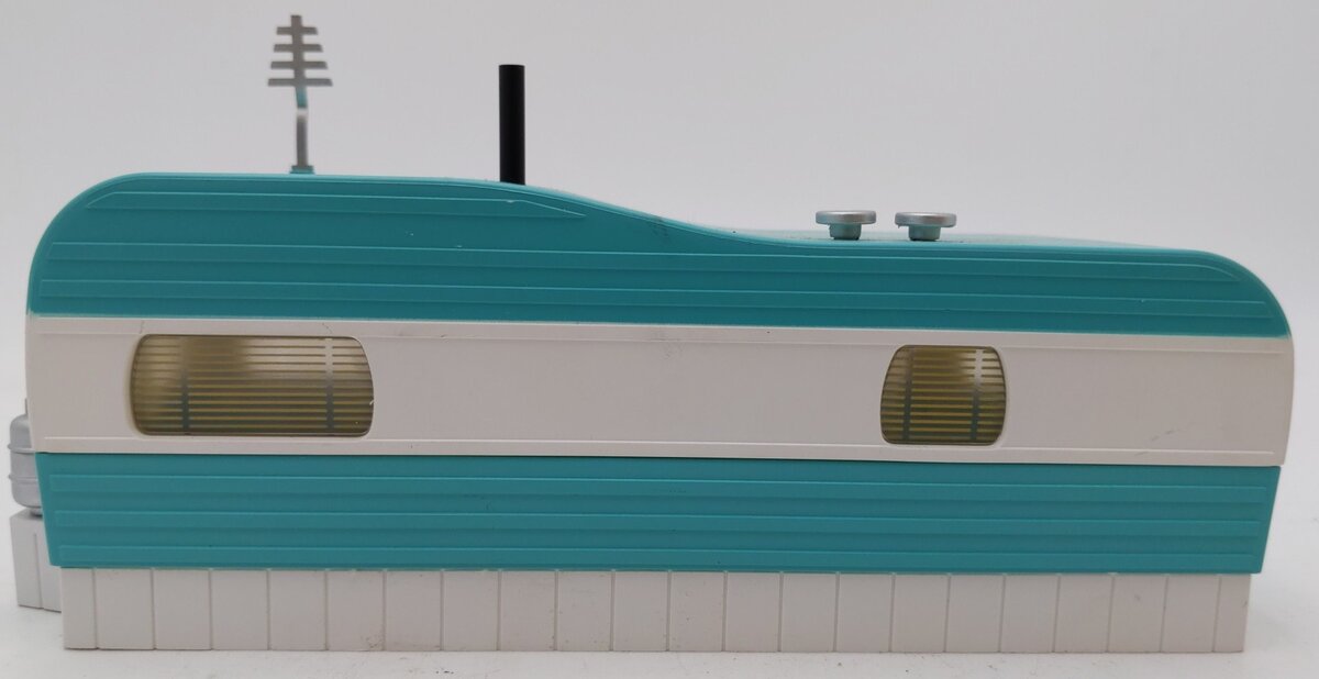 MTH 30-90108 O Gauge Turquoise & White Mobile Home EX/Box