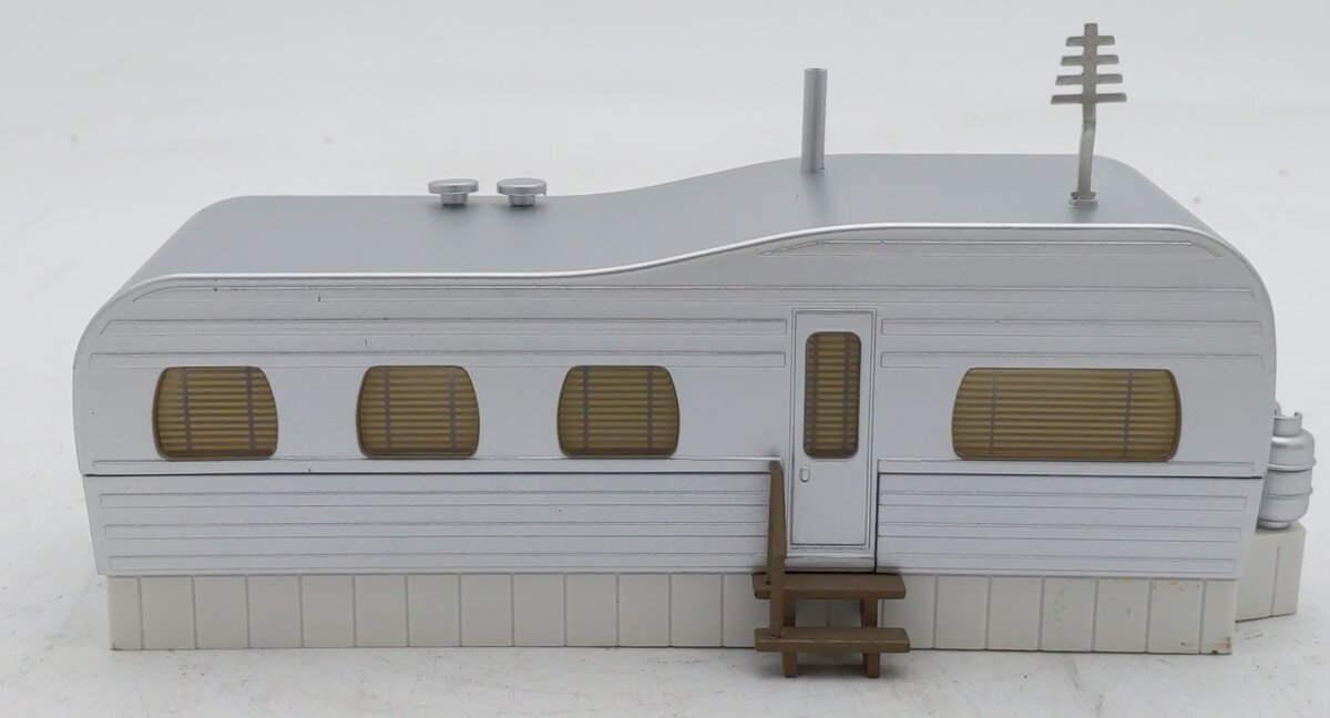 MTH 30-90005 O Scale Stainless Mobile Home EX/Box