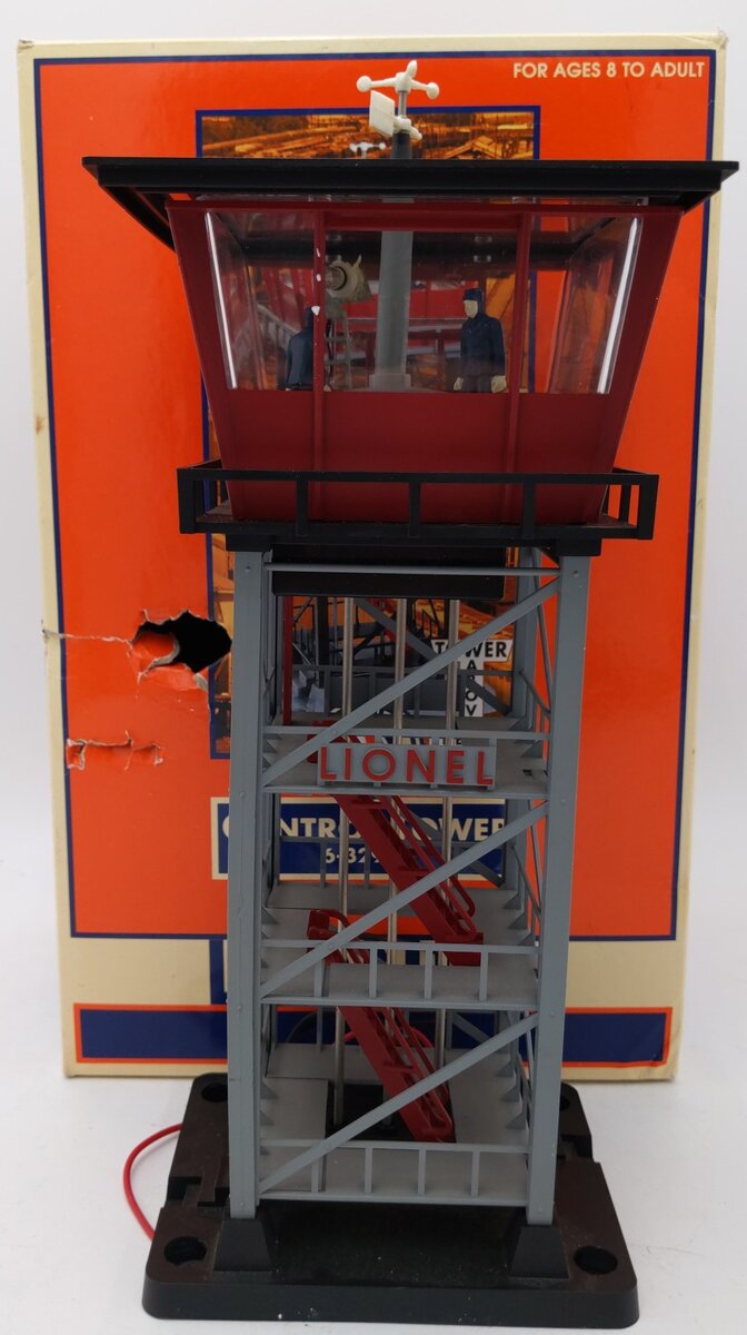 Lionel 6-32988 192 O Gauge Operating Railroad Control Tower EX/Box