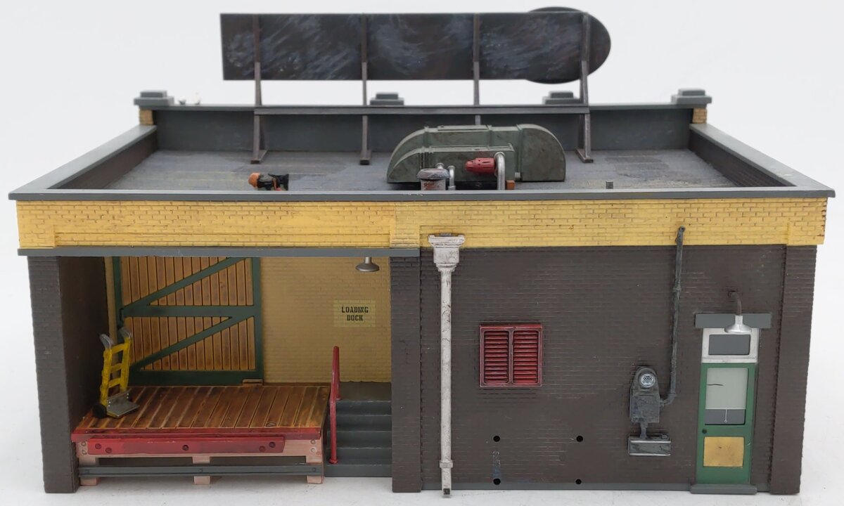 Woodland Scenics BR5851 O Scale Built-&-Ready J. Frank's Grocery Building EX