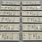 Lionel 6-12014 O Gauge FasTrack 10" Straight Track Sections (12)