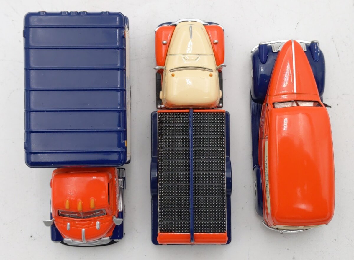 Lionel AHM43-LC3 1:48 Lionelville Cola Beverage/Delivery & Box Truck (Pack of 3) EX/Box