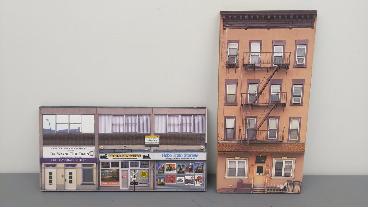 PFT Designs G Scale Assorted Background Flats [2] EX