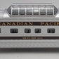 Williams O Gauge Canadian Pacific Aluminum Skyline 500 Vista Dome Car #2552 EX/Box