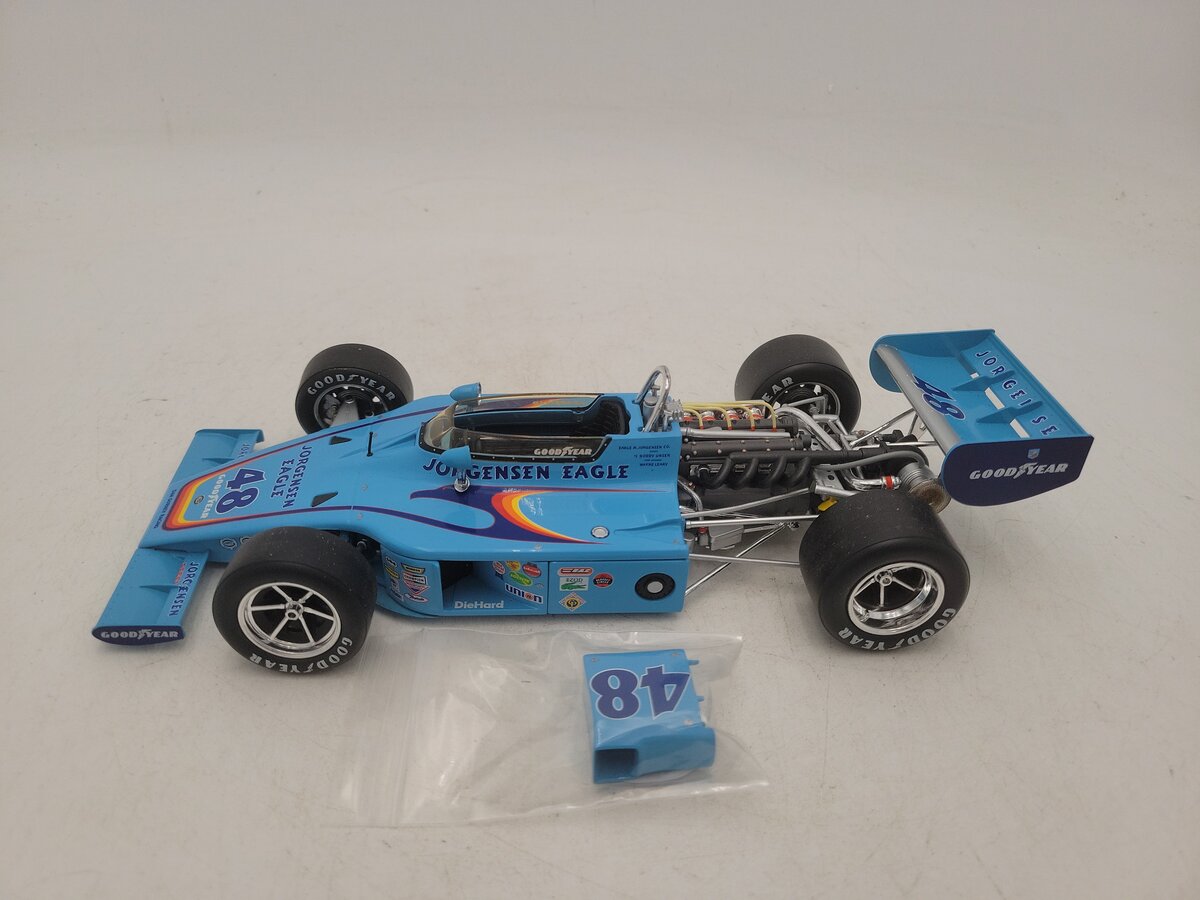 Carousel 1 4701 1:18 Scale #48 Bobby Unser 1975 AAR Jorgensen Eagle VG