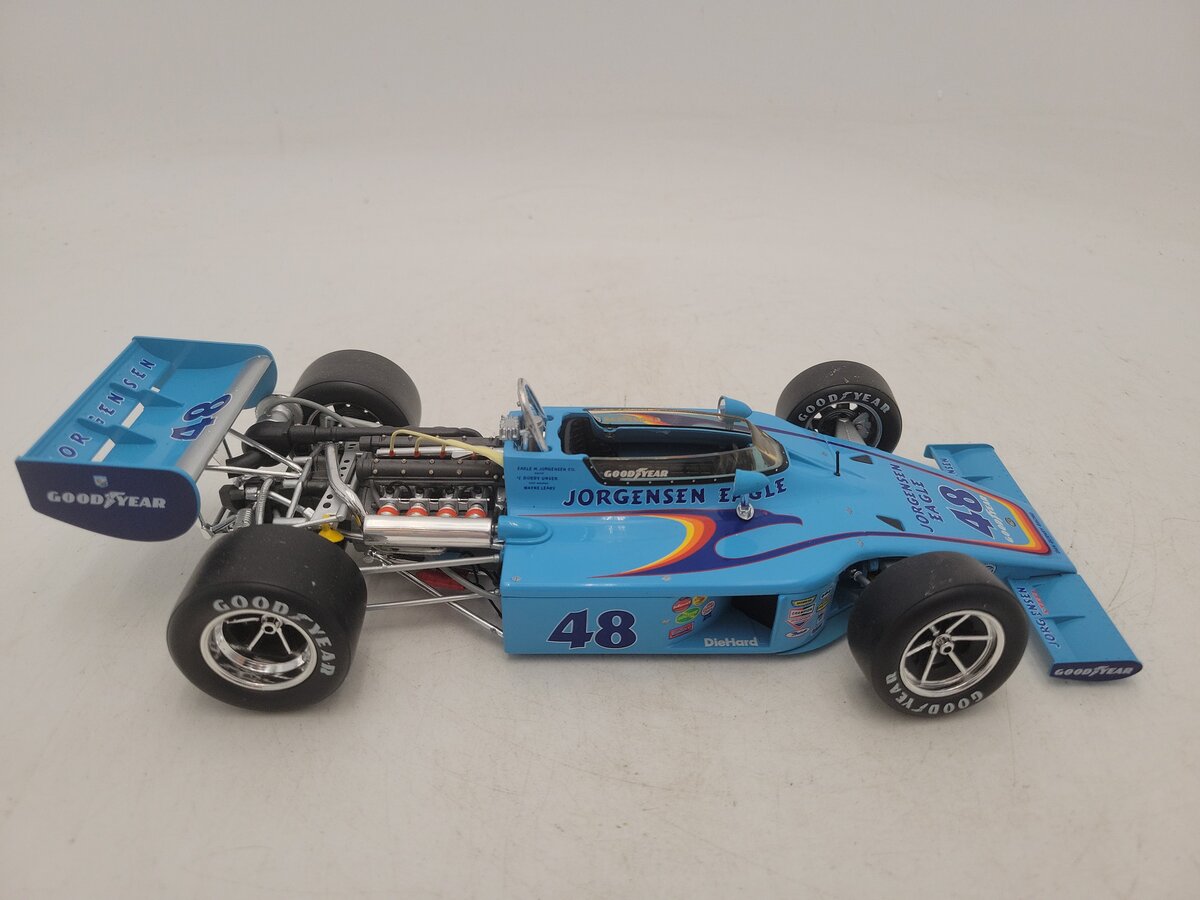 Carousel 1 4701 1:18 Scale #48 Bobby Unser 1975 AAR Jorgensen Eagle VG
