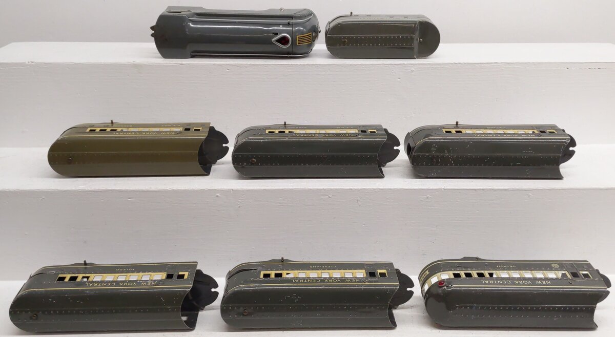 Marx Vintage O New York Central Mercury Passenger Electric Train Set
