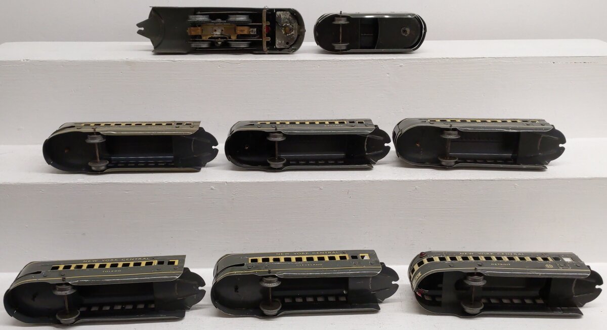 Marx Vintage O New York Central Mercury Passenger Electric Train Set