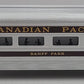 Williams O Gauge Canadian Pacific Banff Park Observation Car #2551 EX/Box