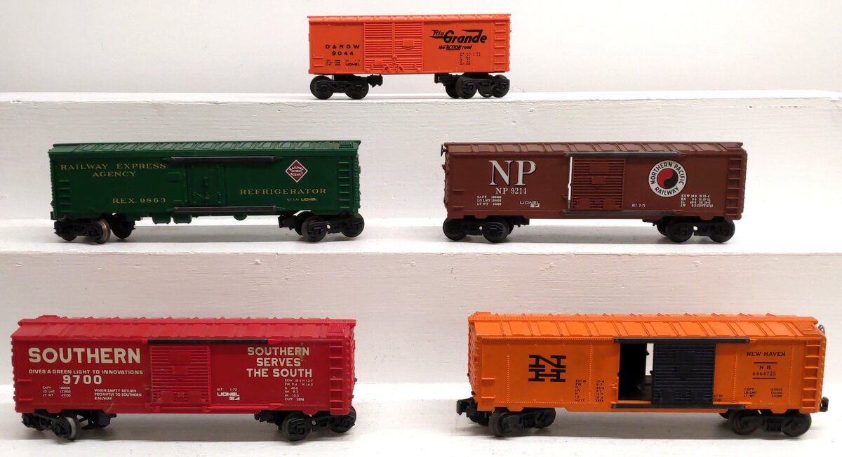 Lionel O Gauge Freight Boxcars [5]