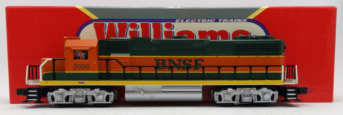Williams GP-38-201 O Burlington Northern Santa Fe GP39 Diesel Locomotive #2096 EX/Box