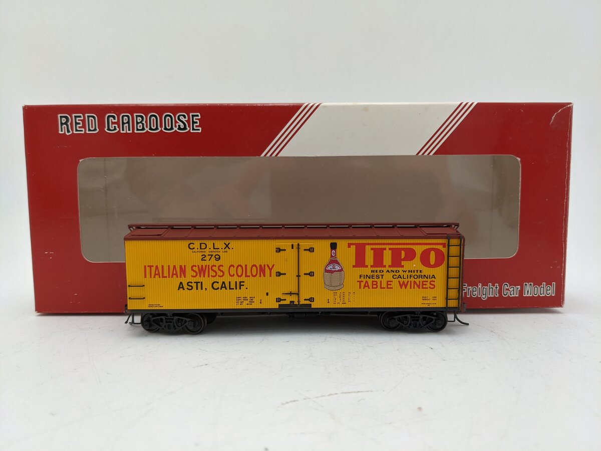Red Caboose RR-34307-3 HO California Chemical Reefer Car #279 EX/Box