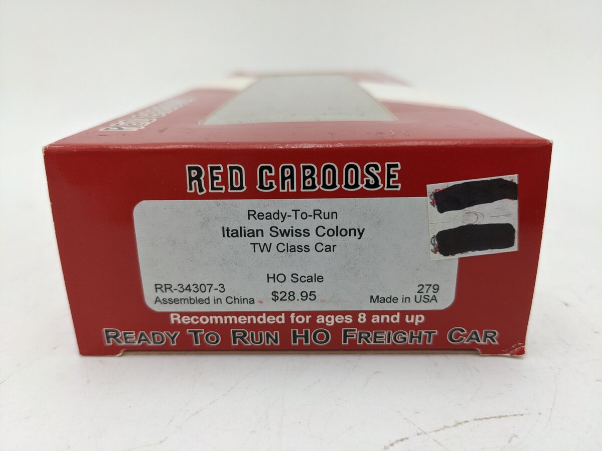 Red Caboose RR-34307-3 HO California Chemical Reefer Car #279 EX/Box